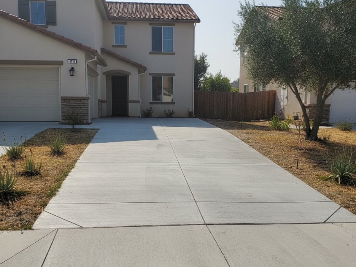 Concrete Patios completed by Precision Concrete Co in Long Beach, CA